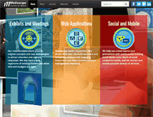 Tablet Screenshot of mediascape.com